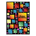 Happy Birthday Mosaic Greeting Cards
