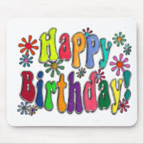 Happy Birthday Mousepads