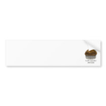 Happy Birthday Muffin Bumper Sticker