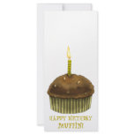 Happy Birthday Muffin rack cards