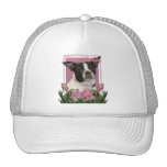Happy Birthday Mum - Boston & Rat Terrier - Jazy Mesh Hats