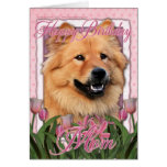 Happy Birthday Mum - Chow Chow - Cinny Greeting Card
