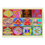 Happy Birthday n Reiki Healing Greeting Card