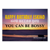 happy birthday native card