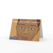 Happy birthday nephew greeting Card