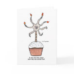 Happy Birthday Neuron Cupcake cards