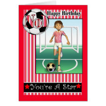 Happy Birthday, No1 Soccer, Football Card