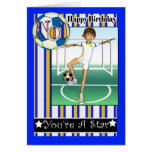 Happy Birthday, No1 Soccer, Football Greeting Card