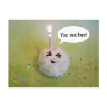 Happy Birthday Onigiri - Customisable Postcard