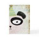 Happy Birthday Party Panda Bear Japan Art Print cards