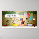 Happy birthday party print