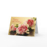 Happy Birthday Pink Carnations Floral