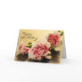 Happy Birthday Pink Carnations Floral