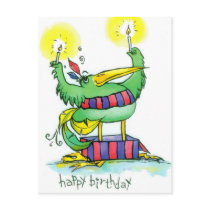 Happy Birthday Post Card