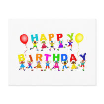 Happy Birthday Postcard
