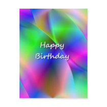 Happy Birthday Post Card