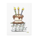 Happy birthday postcard