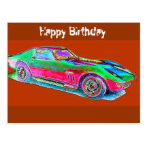 Happy Birthday Postcard