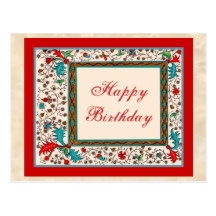 Happy Birthday Postcard