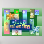 Happy Birthday posters
