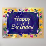 Happy Birthday posters