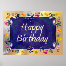 Happy Birthday Poster