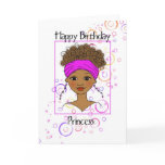Happy Birthday Princess Card