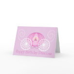 Happy Birthday Princess Card blank card