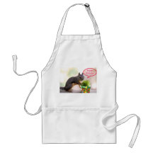 Happy Birthday Squirrel Aprons