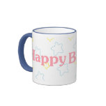 Happy Birthday Stars Coffee Mug