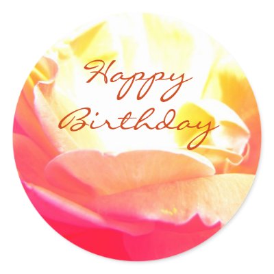 Happy Birthday Stickers by iiiyaaa