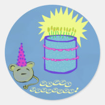 Happy Birthday Stickers