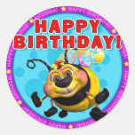 Happy Birthday! Stickers with BeeWee