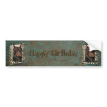 Happy Birthday - Stone Paws - Doberman - Rocky