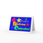 Happy Birthday Student Stars cards