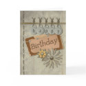 Happy Birthday Tags cards