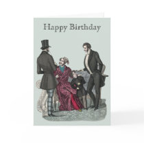 Happy Birthday to a Man of the World Elegant Card