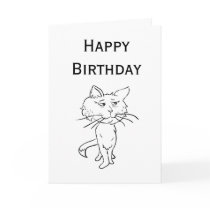 Happy Birthday to one cool cat cards
