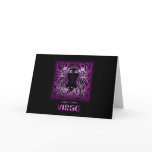 Happy Birthday Virgo starsign zodiac cards