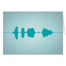 Happy Birthday Waveform Folding Card 1