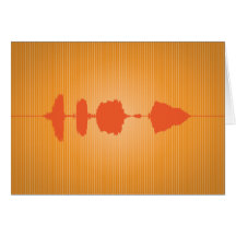 Happy Birthday Waveform Folding Card 3