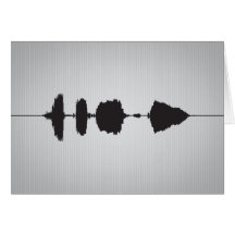 Happy Birthday Waveform Folding Card 4