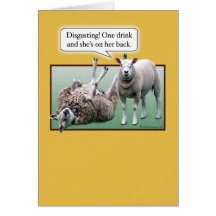 Happy Birthday - Wild and Wooly Cards