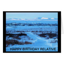 HAPPY BIRTHDAYRELATIVE CARDS