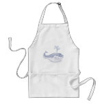 happy blue whale aprons