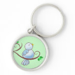 Happy Bluebird keychains