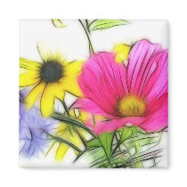 Happy Bouquet of Flowers