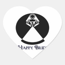 Happy Bride Sticker