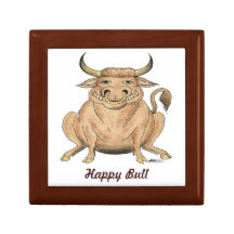 Happy Bull Jewelry Boxes