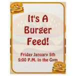 Happy Burger flyers